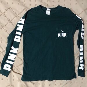 Victoria secret PINK xs oversized long sleeve shirt